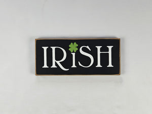 Irish Wooden Sign