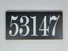 Load image into Gallery viewer, 53147 Large Zip Code Wooden Signs
