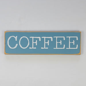 Coffee Wooden painted sign