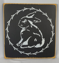 Load image into Gallery viewer, Easter Bunny Wooden Holiday Sign
