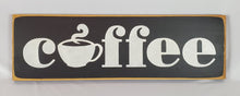 Load image into Gallery viewer, Coffee Cute Wooden Sign
