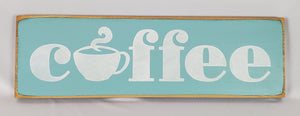 Coffee Cute Wooden Sign