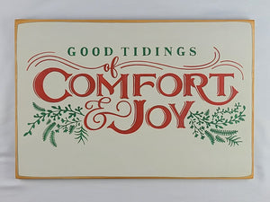 Good Tiding of Comfort & Joy