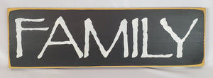 Family Decorative Wooden Sign