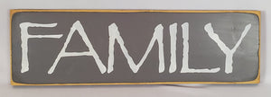 Family Decorative Wooden Sign