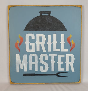 Grill Master Wooden sign