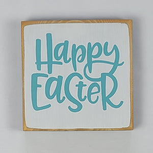 Happy Easter Mini wooden Sign