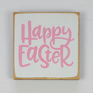 Happy Easter Mini wooden Sign