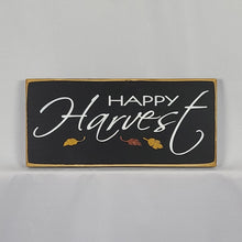 Load image into Gallery viewer, Happy Harvest Painted Wooden Sign
