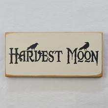 Load image into Gallery viewer, Harvest Moon Painted Wooden Sign
