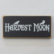 Load image into Gallery viewer, Harvest Moon Painted Wooden Sign
