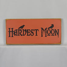 Load image into Gallery viewer, Harvest Moon Painted Wooden Sign
