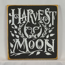 Load image into Gallery viewer, Harvest Moon Painted Wooden Sign
