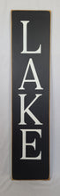 Load image into Gallery viewer, Lake Large Wooden Vertical Sign
