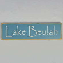 Load image into Gallery viewer, Lake Beulah Wooden Sign
