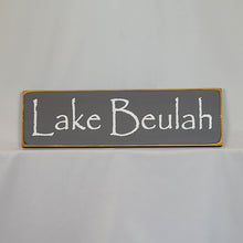 Load image into Gallery viewer, Lake Beulah Wooden Sign
