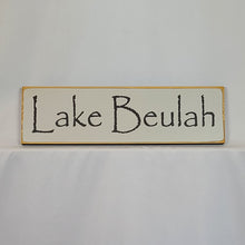 Load image into Gallery viewer, Lake Beulah Wooden Sign
