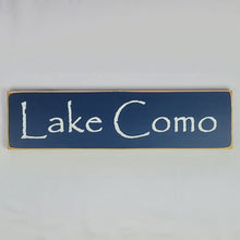 Load image into Gallery viewer, Lake Como Wooden Sign
