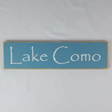 Load image into Gallery viewer, Lake Como Wooden Sign
