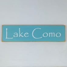 Load image into Gallery viewer, Lake Como Wooden Sign
