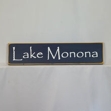 Load image into Gallery viewer, Lake Monona Decorative Wooden Sign
