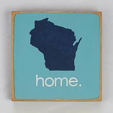 Load image into Gallery viewer, Home. WI Mini Wooden Sign
