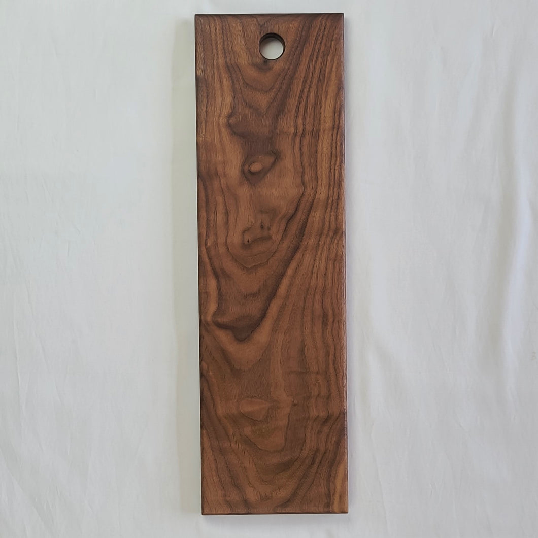 Curly Walnut Platter Serving Board